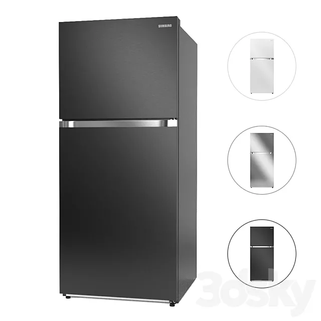 Samsung 18cu. ft Top Freezer 3D Model