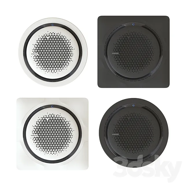 samsung 360 cassette air conditioner 3D Model