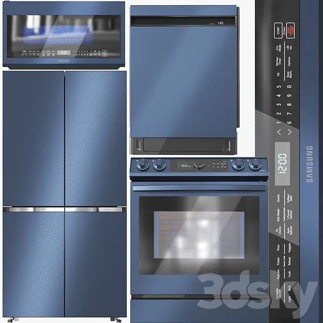 Samsung Appliance Collection 03 3D Model