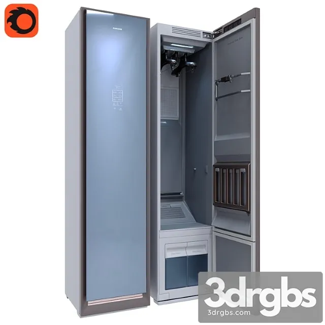 Samsung Df60r8600cg Airdresser Sistema Ukhoda Za Odezhdoi 3D Model Free