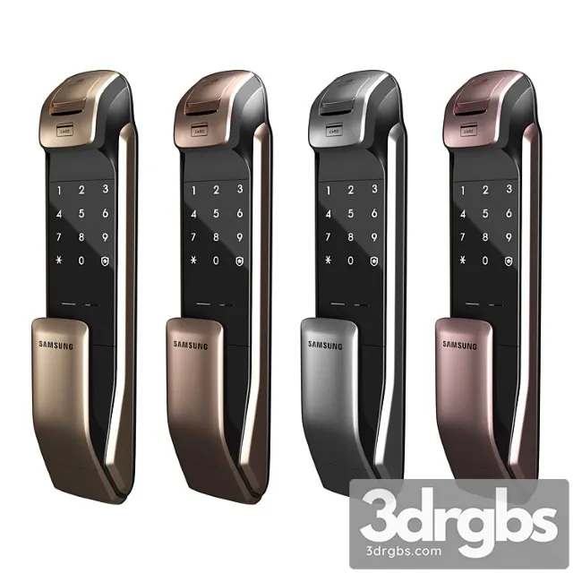 Samsung Digital Door Lock 01 3D Model Free