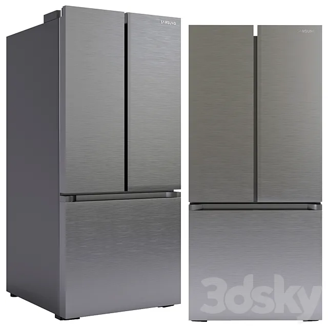 Samsung Door French Door Refrigerator 3D Model