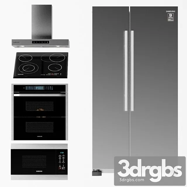 Samsung Equipment Set 1 3D Model Free