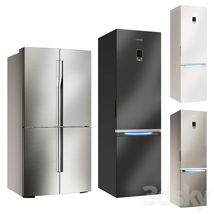 Samsung Fridge 3D Model