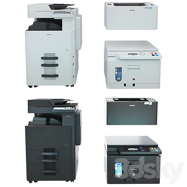 Samsung printing _ Printer _ MFP 3D Model