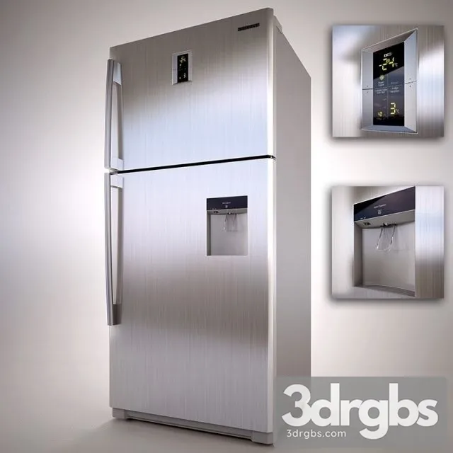 Samsung Refrigerator 3D Model Free