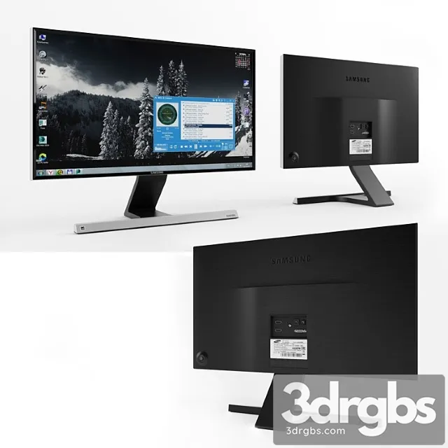 Samsung S24D590L 3D Model Free