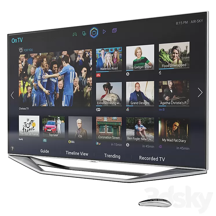 Samsung TV UE46H7000 3D Model