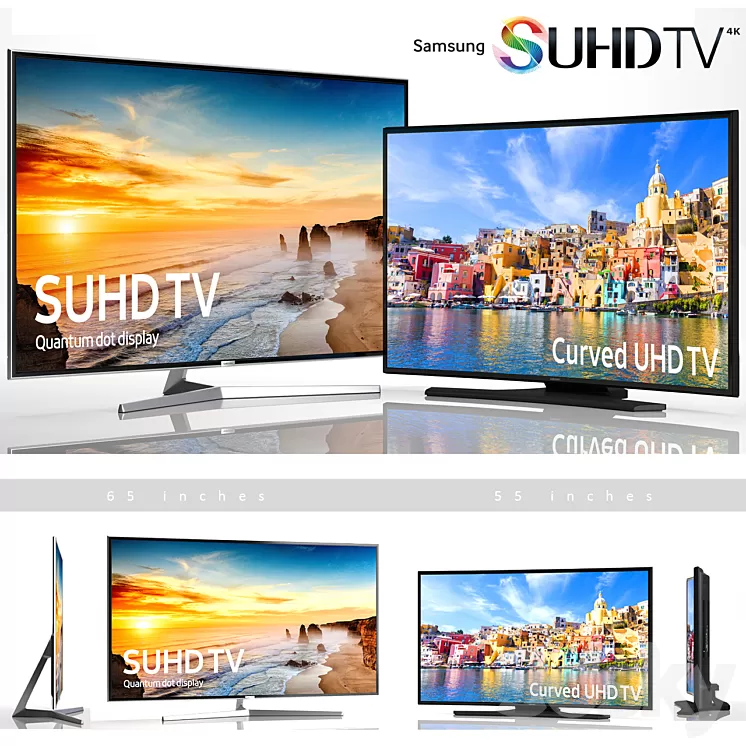 SAMSUNG TV'S 3D Model