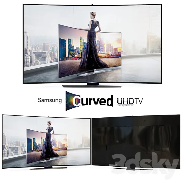 SAMSUNG UE65HU9000T 3DModel