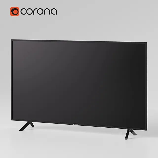 Samsung UHD 4K Smart TV RU7097 Series 7 3DModel