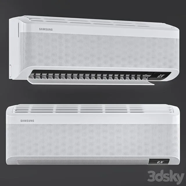 Samsung Windfree Split Air Conditioner 3D Model
