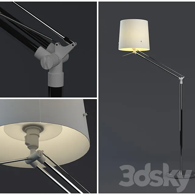 SAMTID. SAMTID floor lamp. IKEA. 3DModel
