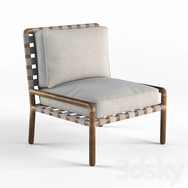 Samuel Marx Lounge Chairs for Quigley 3D Model