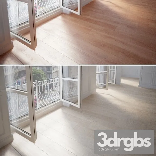 San Fernando Pine Monticello Cherry Walnut 3D Model Free