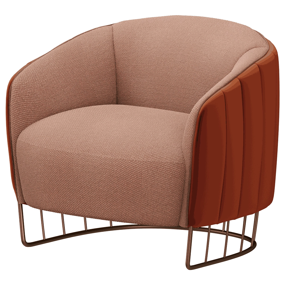 Sancal  - Armchair Tonella 1 3D Model