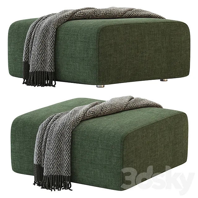 Sancal DUO Pouf 3D Model