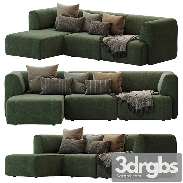 Sancal Duo Sofa 3 3D Model Free