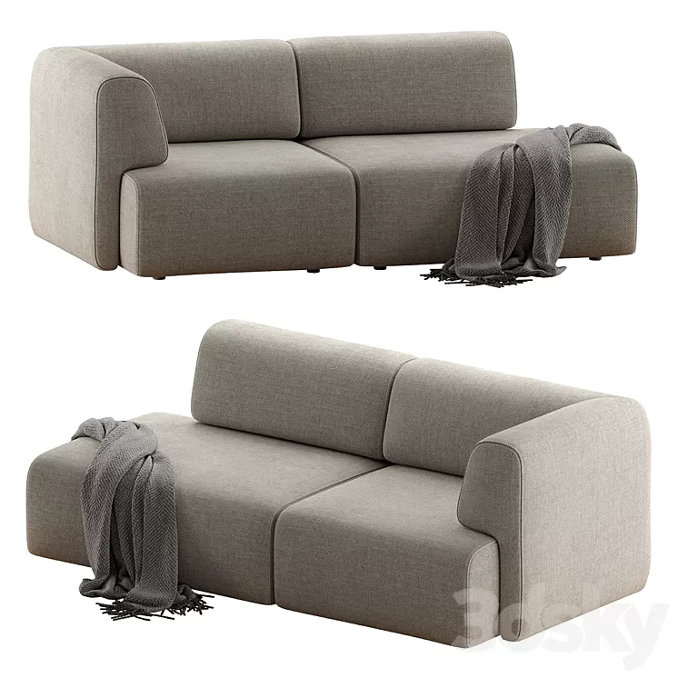 Sancal DUO Sofa 3D Model Free
