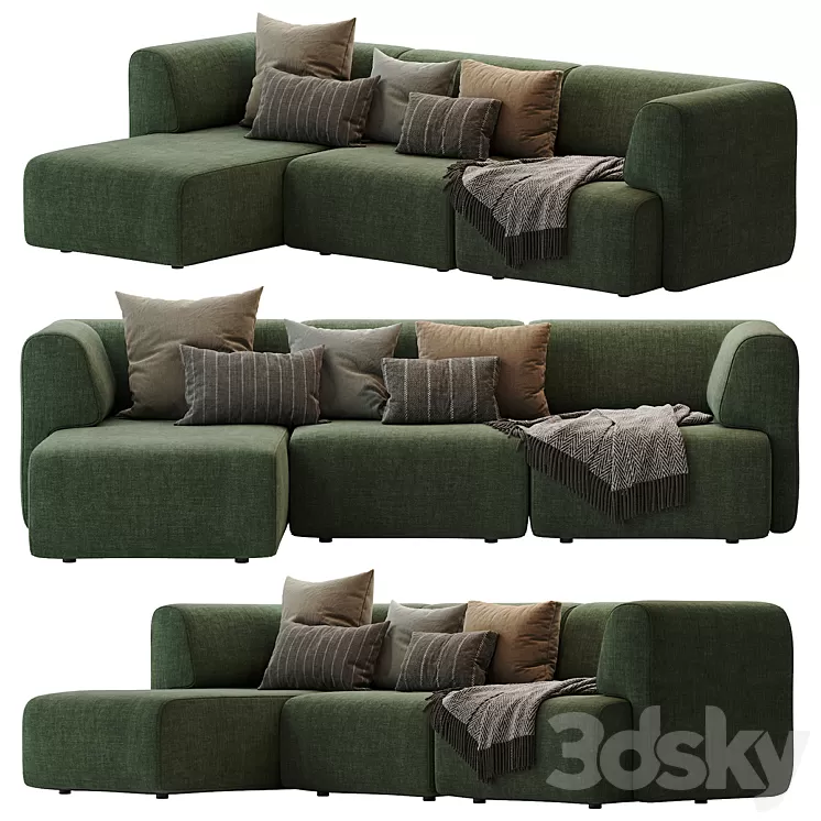 Sancal DUO Sofa 3D Model