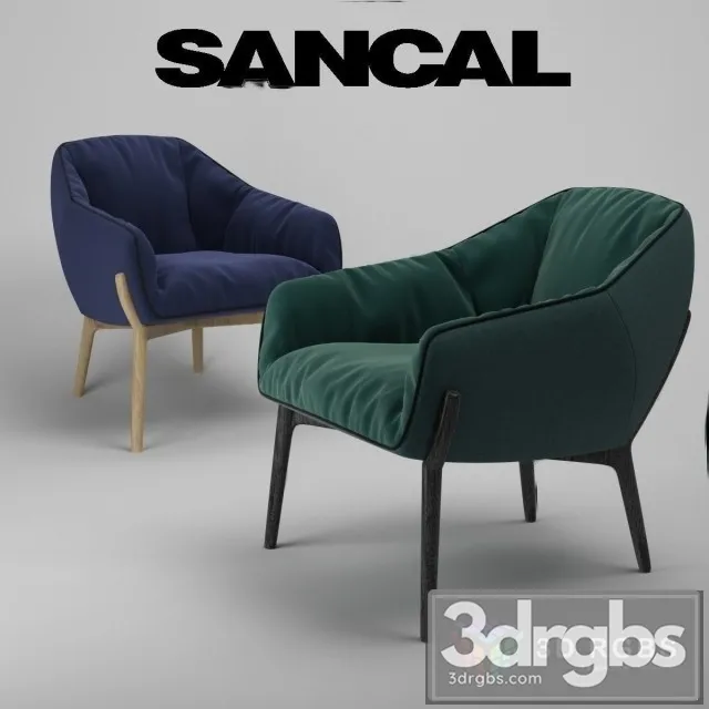 Sancal Nido Armchair 3D Model Free