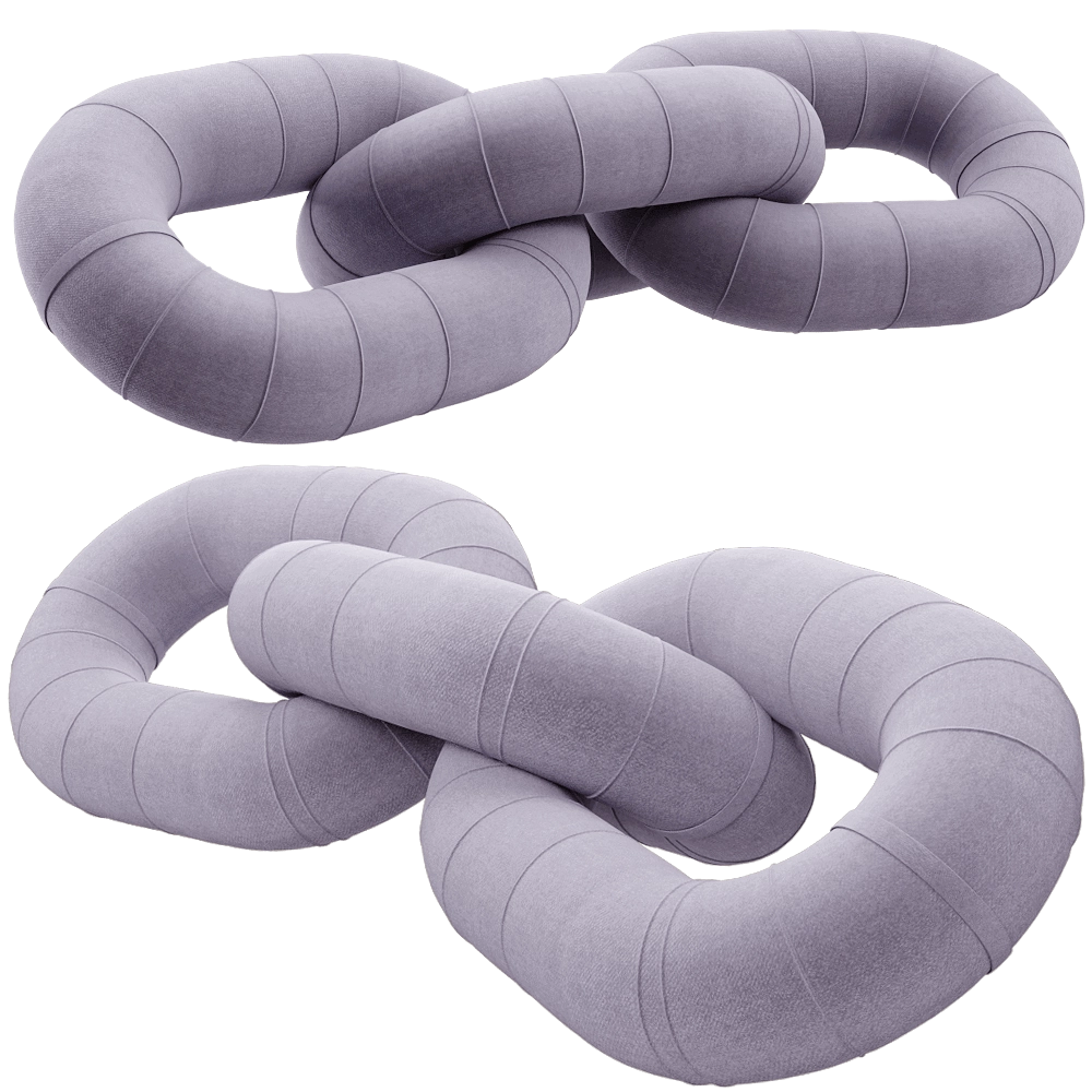 Sancal  - Pouf Link 3D Model
