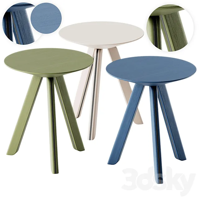 Sancal TORTUGA Side Table 3D Model