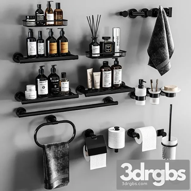 Sanco Galaxy Bathroom Accessories 31 3D Model Free