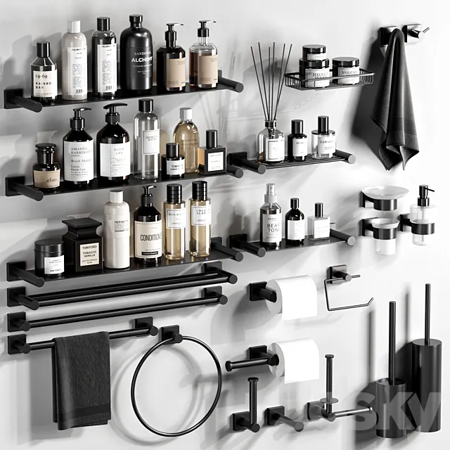 Sanco Iconic accessories 3D Model