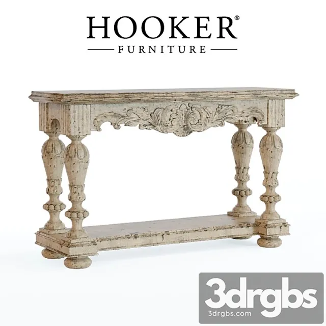 Sanctuary console table 2 3D Model Download
