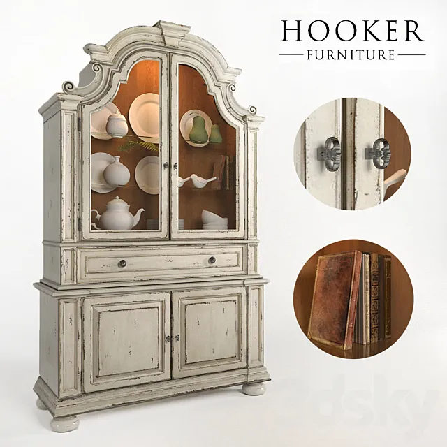 Sanctuary Hooker Furniture Cabinet 3DModel