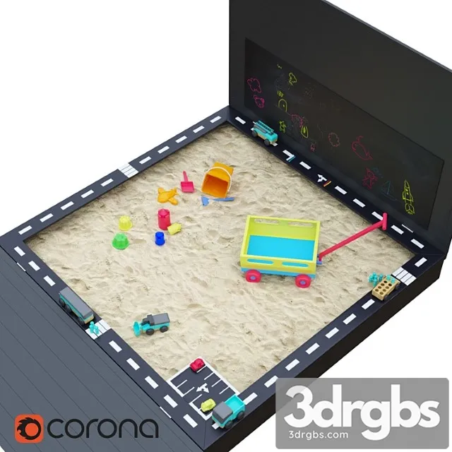 Sandbox 3D Model Download