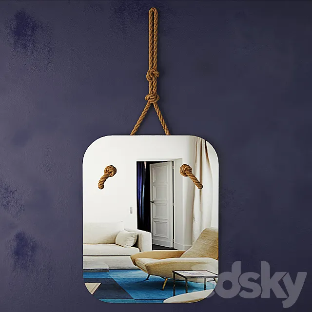 Sander Wall Mirror 3DModel