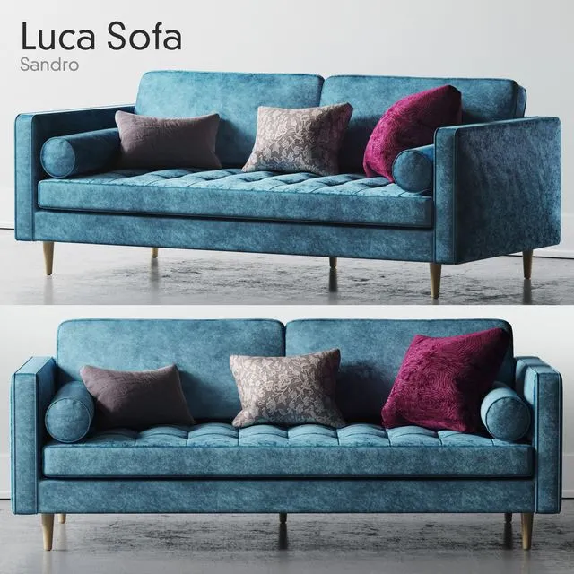 Sandro Luca Sofa 3D Model