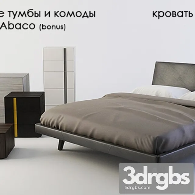 Sangiatsomo Febo bed 3 0 3D Model Free