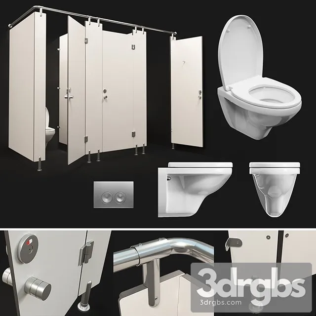 Sanikab Visa Jacob Delafon Patio 3D Model Free