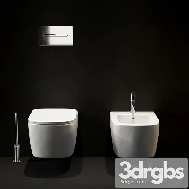 Sanitary Ware Comodo 3D Model Free