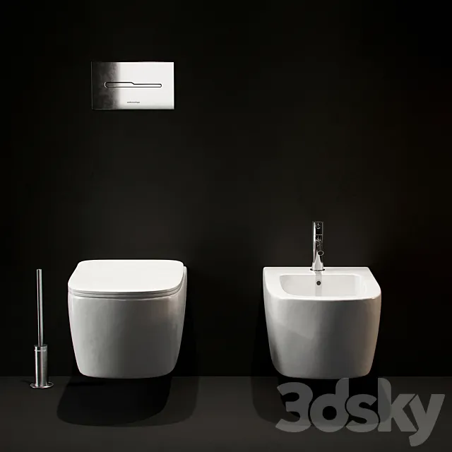 sanitary ware comodo 3D Model