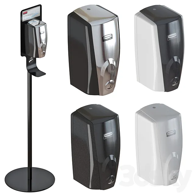 Sanitizers "Rubbermaid" 3D Model