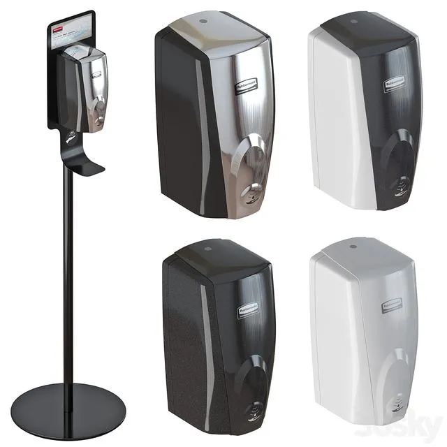 Sanitizers Rubbermaid 3D Model