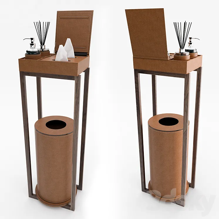 Sanitizing kit Pinetti 3D Model Free