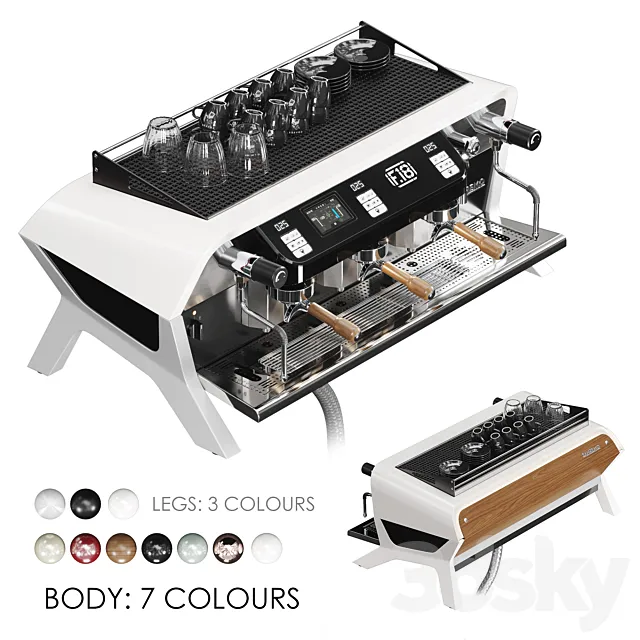 Sanremo F18 Coffee Machine 3DModel