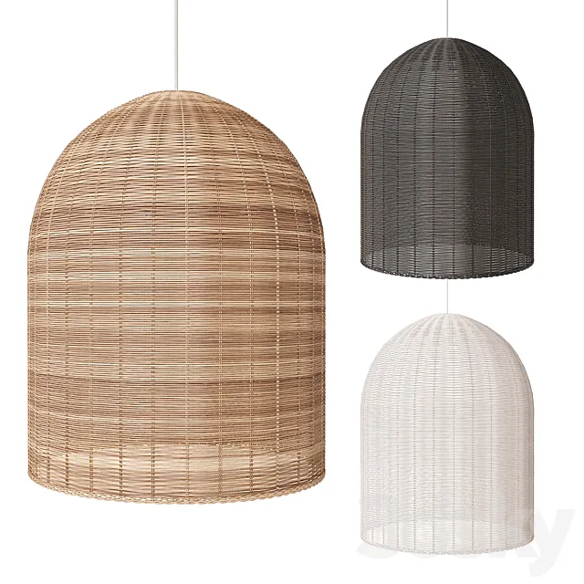 Santa barbara pendant 3D Model