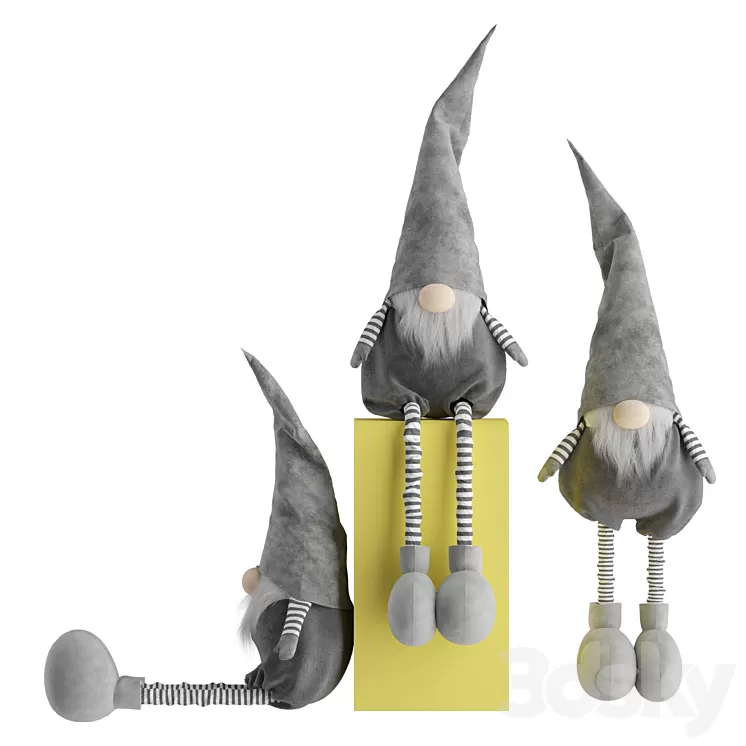 SANTA CLAUS GLASER 3D Model Free