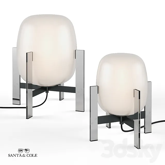 Santa & Cole Cesta Metálica Cestita Metálica 3D Model