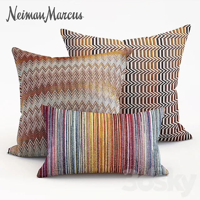 Santa Fe Seattle Pillow 3DModel