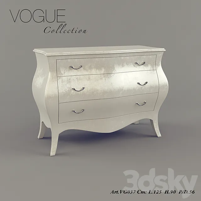 Santarossa_Vogue 3D Model