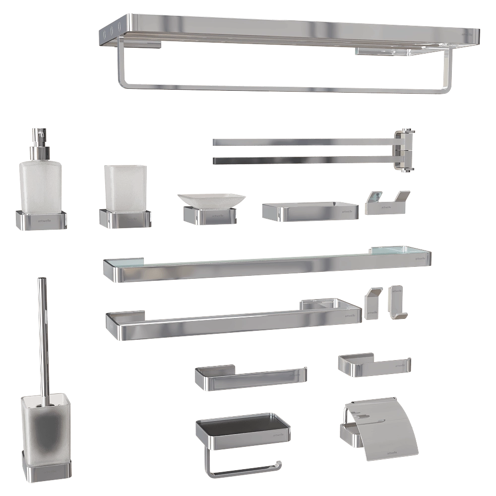 SANTECH ALLIANZ - Accessories for bathroom and toilet ARTWELLE 3D Model