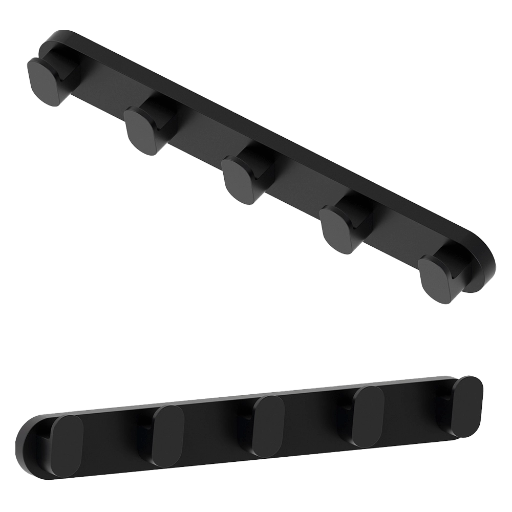 SANTECH ALLIANZ - Row with 5 hooks Artwelle 7755 3D Model