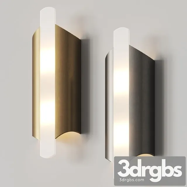 Saphir wall lamps 3D Model Free